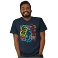 thumbnail image 4 of Smurfs Characters Retro 90s Graffiti Men's Graphic T Shirt Tees Brisco Brands S, 4 of 4