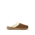 thumbnail image 2 of Dearfoams Cozy Comfort Men's Microsuede Moc Toe Scuff Slippers, 2 of 7