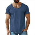 thumbnail image 3 of Men’s Sleeveless Tank Top Breathable Round Neck Cotton Casual Summer Undershirt, 3 of 4