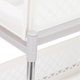 thumbnail image 3 of 2-Tier Sliding Bathroom Storage Cabinet with Pull-Out Drawers, White, 3 of 4