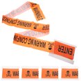 thumbnail image 1 of 5pcs Cintas de advertencia de Halloween Áreas de peligro Cape de advertencia Cinta de seguridad de advertencia, 1 of 6