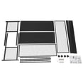 thumbnail image 5 of Double-Sided 16 Tier Ribbon Rack, Ribbon Holder, Storage Shelf For Ribbon, Wrapping Paper, 5 of 10