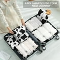 thumbnail image 7 of Livhil 8Pcs Packing Cubes for Luggage Packing Organizers Packing Cubes for Travel (Cow), 7 of 7