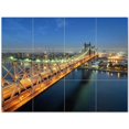 thumbnail image 1 of Bridge Picture Ceramic Tile Mural Kitchen Backsplash Bathroom Shower 404342-S43, 1 of 9