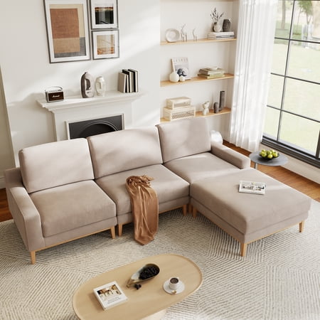 The Magic Home 117 L Shaped Modular Couch D… product image