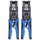 thumbnail image 1 of 2 Unid Durable Coax Compression Crimper Tool BNC / RCA / F Crimp Connector RG59 / 58/6 Cable Wire Cutter Ajustable Crimping Plier, 1 of 5
