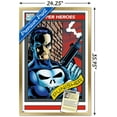 thumbnail image 3 of Marvel Trading Cards - Punisher Wall Poster, 22.375" x 34" Framed, 3 of 6