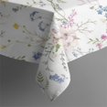thumbnail image 2 of Pioneer Flower Floral Print Pattern Rectangle Tablecloth 60"x120",Waterproof Polyester Rectangle Table Cloth, Wipeable Spillproof Polyester Tablecloth for Dining, Camping, Indoor and Outdoor, 2 of 6