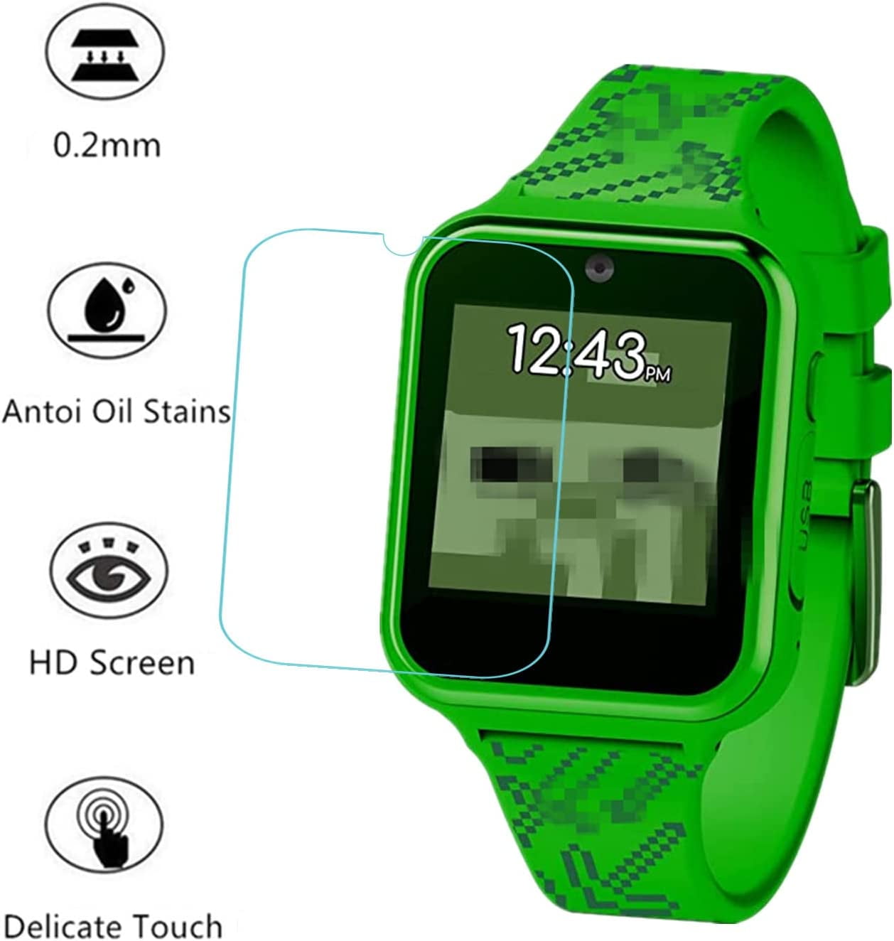 Minecraft Kids Smart Watch