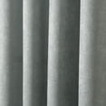 thumbnail image 2 of Quality Home Chenille Curtains - Slategrey - 52" x 84" (Set of 2 Panels), 2 of 4