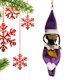 thumbnail image 3 of Muñecos de Navidad Snoop On The Stoop Acrílico en Miniatura Tema Elfos para Adultos Púrpura, 3 of 8