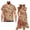 Chinoiserie Lotus Flower, variant on Cute Panda Matching Outfits for Couples Mens Short Sleeve Shirt Beach Tops and Womens Midi Dress with Pocket V-neck A-Line Hawaiian Party Dresses Size 6XL
