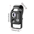 thumbnail image 3 of 200x Zoom Lens for Iphone, Microscope HD Identification, Built-in LED Light, 3 of 8