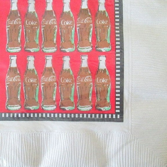 Coca-Cola Vintage 1993 Small Napkins (30ct)