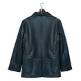 thumbnail image 4 of Pure Leather Blazer for Men Real Lambskin Winter Coat, 4 of 7