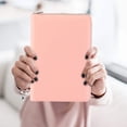 thumbnail image 2 of A5 Zipper Notebook PU Leather Portfolio 21x13.5cm 200 Pages Lined Paper Document Organizer, Pink, 2 of 5