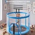 thumbnail image 3 of Trampolín Infantil de 55 Pulgadas – Certificado – Mini Trampolín con Red de Seguridad – 181 kg – Ajustable – Interior y Exterior, 3 of 7