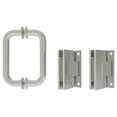 thumbnail image 2 of CRL GENS3BN Brushed Nickel Geneva Shower Pull and Hinge Set, 2 of 8