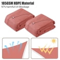 thumbnail image 3 of Yescom 2 Pack 12x12 Ft 97% UV Block Square Sun Shade Sail Canopy Outdoor Backyard Pool, 3 of 10