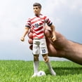 thumbnail image 2 of Banbo SOCKERS 2026 USMNT Christian Pulisic Home Jersey 8" Soccer Figure, 2 of 12
