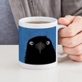 thumbnail image 6 of CafePress - Eating Crow Mugs - 11 oz Ceramic Mug - Novelty Coffee Tea Cup, 6 of 6