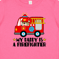 thumbnail image 4 of Inktastic Fireman Daddy is a Firefighter Boys or Girls Baby T-Shirt, 4 of 5