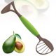 thumbnail image 1 of Machacador de aguacate Washranp, pelador y rebanador de frutas 3 en 1 con mango de agarre multifuncional para suministros de cocina, 1 of 6