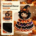 thumbnail image 5 of Crochet Animal Halloween Tree DIY Kit, Halloween Crochet Tabletop Decor Craft Set, Complete Yarn Supplies, Great Handmade Gift For Crochet Enthusiasts(Witch), 5 of 9