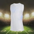 thumbnail image 3 of TUOYR Youth Padded Compression Shirt Chest Rib Protector Pad Football Vest for Football Baseball, 3 of 9