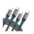 thumbnail image 1 of wonima11 2-Pack USB C to USB C Cable 6.6FT, 60W PD Fast Charging Cord, Nylon Braided Type C Charger Compatible with iPhone 15/16/17, iPad, MacBook, Galaxy S25 S24, Pixel and More, 1 of 1