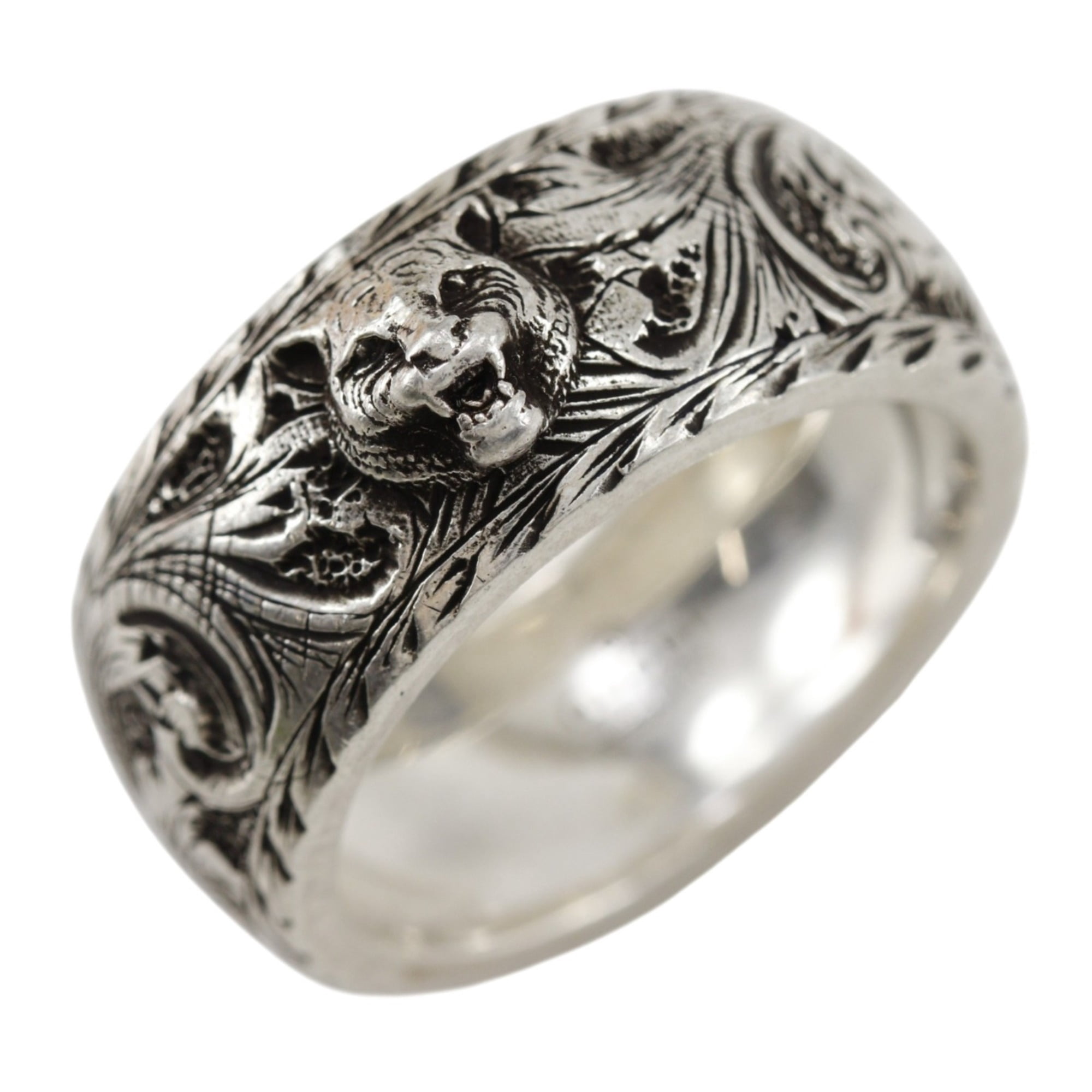 リング(指輪) gucci cross silver ring Gucci Silver Rings in Rings - Walmart.com