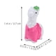 thumbnail image 4 of BRIGHTFUFU 6 uds estatuas de Alpaca en miniatura estatuilla de resina de Alpaca lindo Animal Mini decoraciones de jardín, 4 of 7