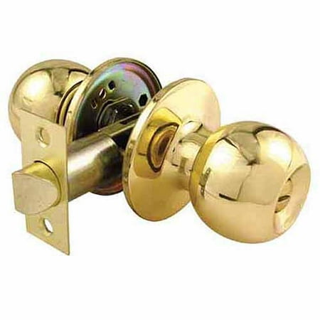Ultra 83996 Polished Brass The Chestnut Hill Bed and Bath Lockset