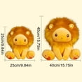 thumbnail image 3 of Jellycat Lion, Amuseable Soft Plush Toy NWT Ultimate Lovey Kids & Adults Too! Funny Soft Food Plushies Toy for Gifts, 3 of 5