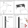 thumbnail image 5 of 39inch Outdoor Wall Lights, Modern Long LED Wall Sconce, Waterproof Ip65 Garage Lights Wall Mount Frosted White Acrylic Exterior Light Fixture, 5 of 8