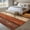 orange, variant on Runner Rug 2 x 6 Ft, Farmhouse Navy Blue Brown Washable Non-Slip Floor Mat for Kitchen Hallway/Entryway, Vintage Wooden Striped Long Kitchen Runner Area Rugs for Living Room, Low-Profile