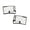 black, variant on Cornix Split Keyboard with Tenting Leg Low Profile Hot Swap Wired Bluetooth CNC Corne Split Keyboard Kit