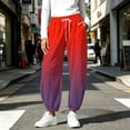 thumbnail image 6 of SeekIslan Women's Ombre Jogger Pants with Drawstring Waist for Trendy Workout and Daily Activewear, 6 of 9