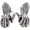 Silver Armored Artisan, variant on Armory Replicas Armored Artisan-Crafted Medieval Polished Knights Gauntlets for Comfortable, Flexible, and Durable Armor with Versatile Functionality