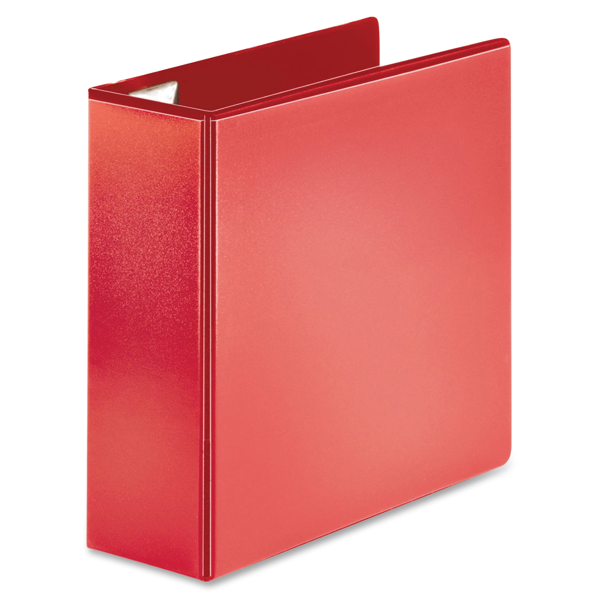 Business Source, BSN26983, Red D-ring Binder, 1 Each, Red