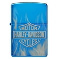 thumbnail image 3 of Zippo Harley-Davidson 360? Blue Flames High Polish Lighter - Biker's Choice, 3 of 6