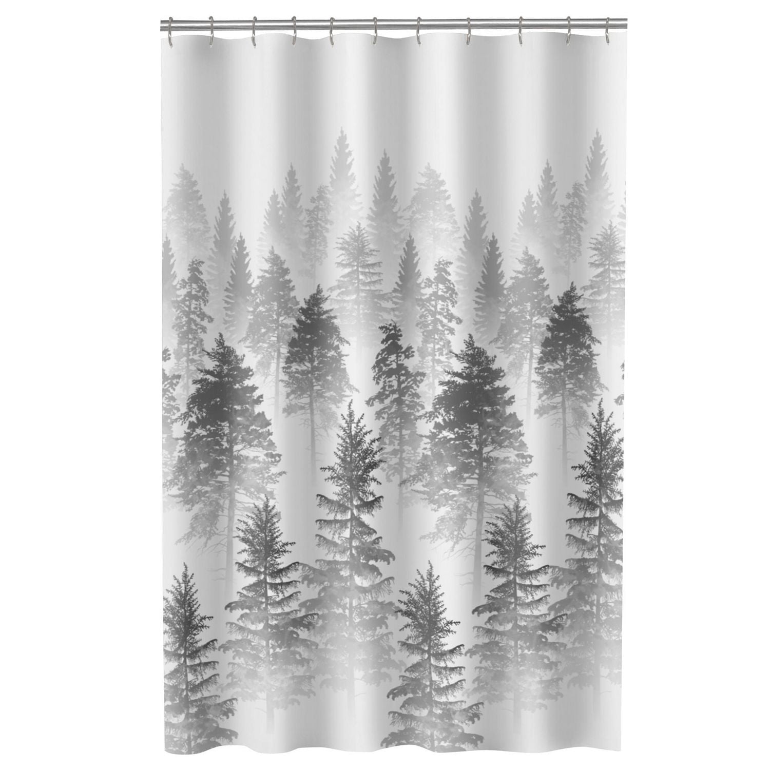 Hometrends Aspen Fabric Shower Curtain, 70" x 72"