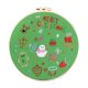 thumbnail image 1 of Ruifaya Juego de bordado a mano navideño, manualidades para hacer tú mismo, bordado estampado, regalos de Navidad para principiantes, 1 of 7