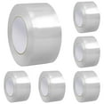 thumbnail image 2 of Ruban de Calfeutrage Transparent Sans Colle pour Isolation de Fenêtre, Anti-Intempéries pour Porte de Salle de Bain, Douche, Verre, Étanche, Insonorisant, Joint Thermique, Adhésif Amovible, Bricolage Maison, 10 Pcs Scellant, 2 of 5