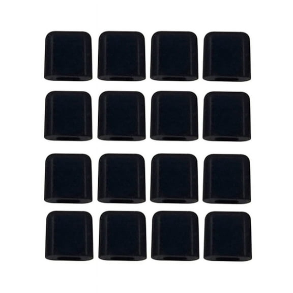 16 x Air Fryer Rubber Bumpers-Black