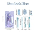 thumbnail image 3 of Stationery Set - 7 Piece Writing Kit with Gel Pens and Correction Tape and Eraser - Colorful Stationery Combination Box, 3 of 7