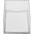 thumbnail image 2 of YBM Home Wire Mesh Stacking Bin Organizer for Cabinets 2 Pack 15 in. L x 11 in. W x 8 in. H, Silver, 2 of 5