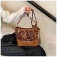 thumbnail image 3 of Vintage Leopard Print Shoulder Bag for Women - Unique Design Crossbody Handbag, 3 of 9