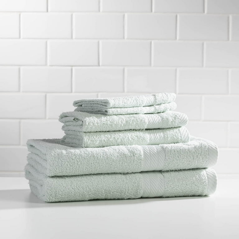 Ultra 6-Piece 100 Percent Cotton Towel Set 