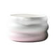 thumbnail image 2 of Cuenco de cerámica para té matcha, elegante cuenco de porcelana para preparar té. Gradiente rosa, 2 of 9